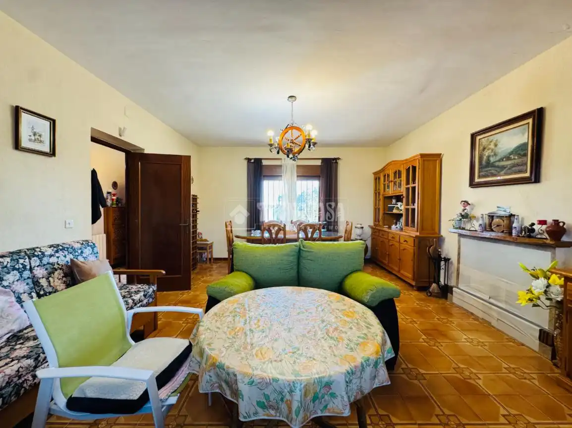Sala d'estar de Casa o xalet en venda en Mora amb Calefacció, Jardí privat i Piscina