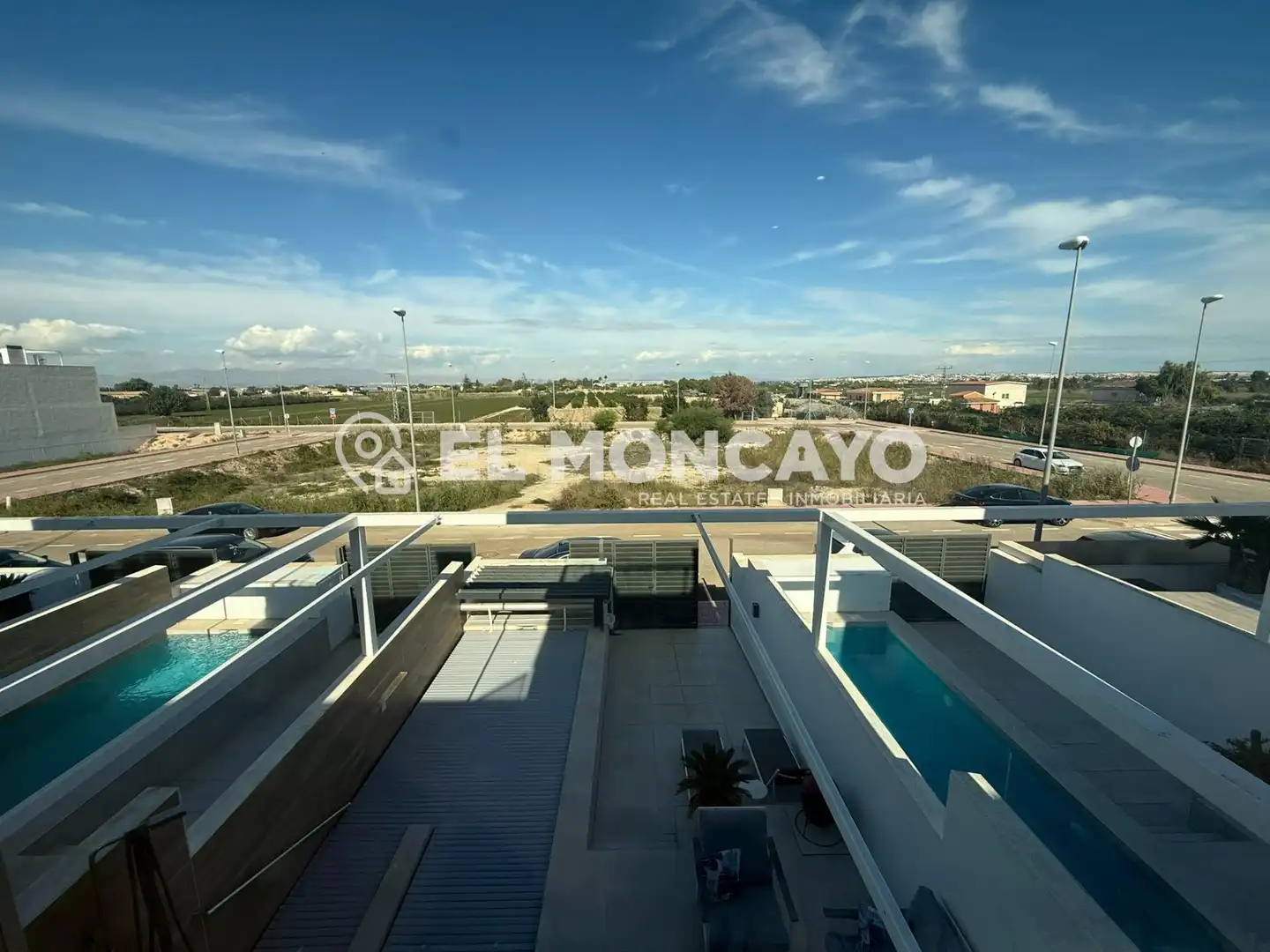 Terraza de Casa adosada en venta en Rojales con Aire acondicionado, Calefacción y Jardín privado