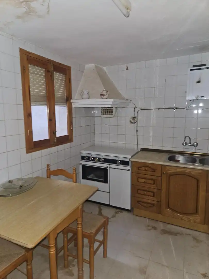 Cuina de Casa adosada en venda en Laujar de Andarax amb Terrassa i Moblat