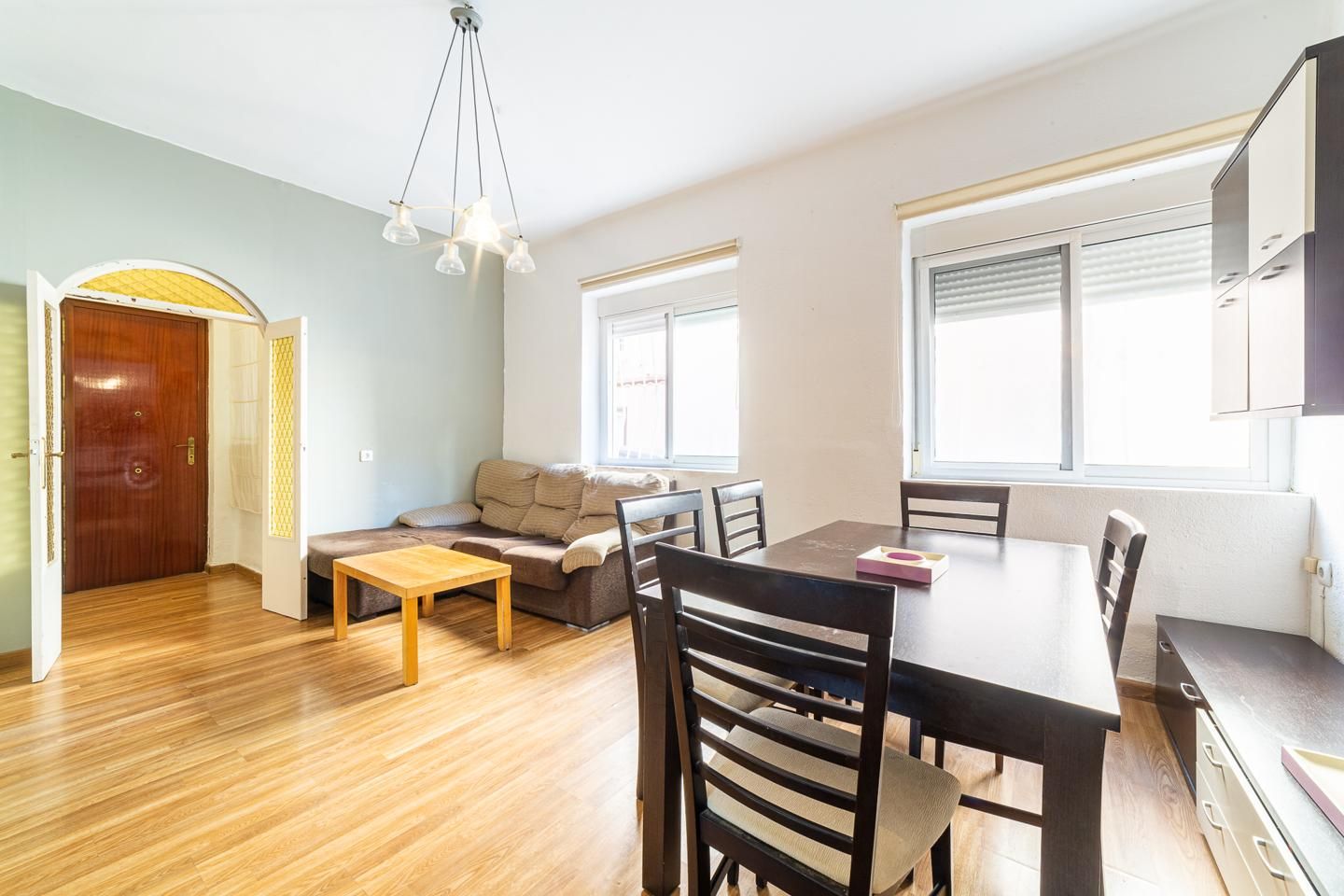 Dining room of Planta baja for sale in  Almería Capital  with Storage room and Furnished