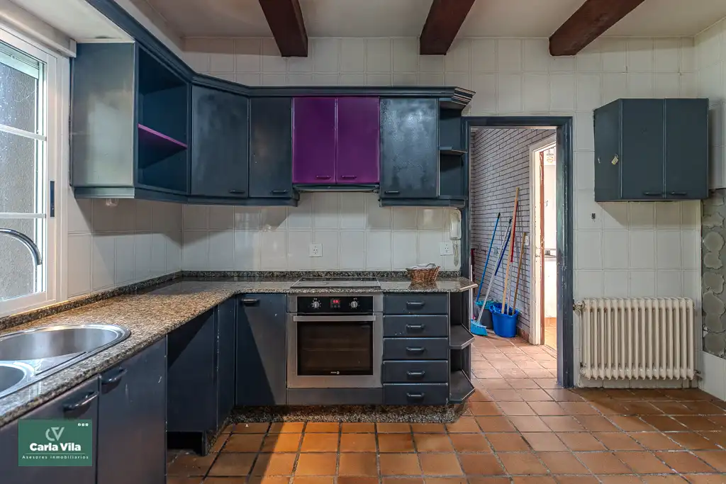 Cocina de Casa o chalet en venta en Lugo con Calefacción, Jardín privado y Parquet