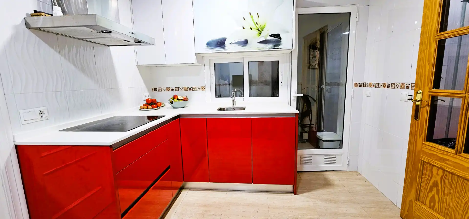 Küche von Maisonette zum Verkauf in Totana mit Klimaanlage, Terrasse und Möbliert