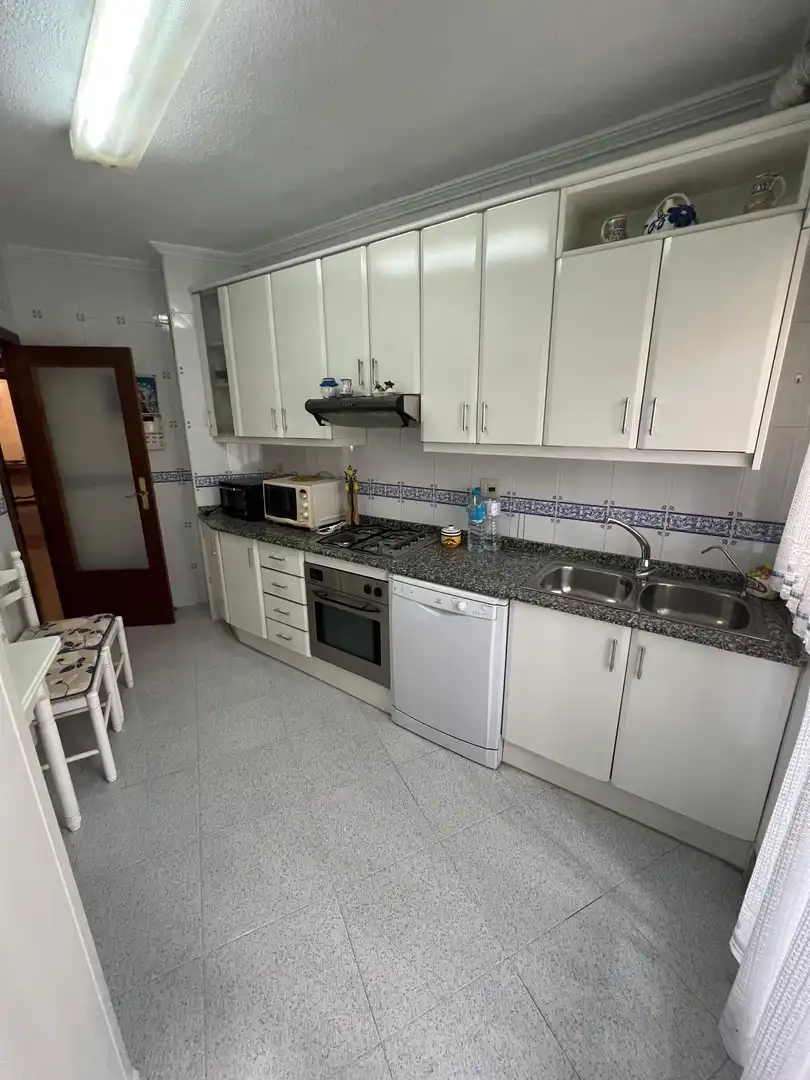 Kitchen of Flat for sale in Murcia  with Storage room, Furnished and Balcony