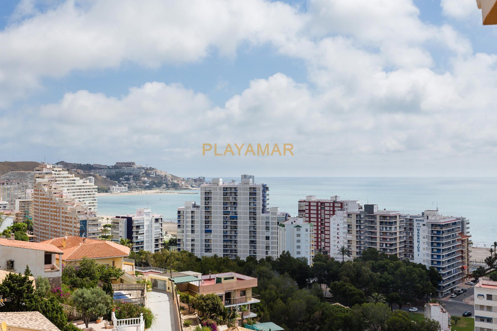 Exterior view of Single-family semi-detached for sale in Cullera  with Air Conditioner, Heating and Terrace