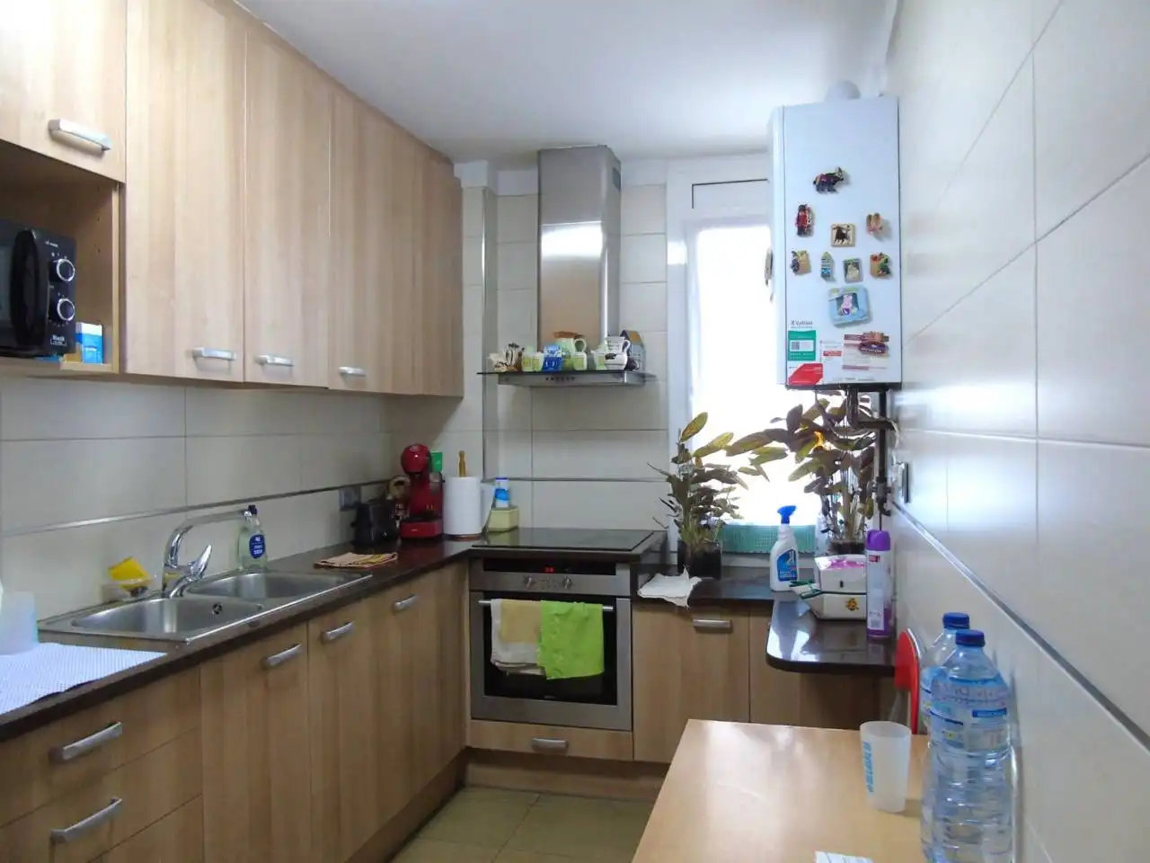 Kitchen of Flat for sale in Vic  with Heating, Terrace and Furnished