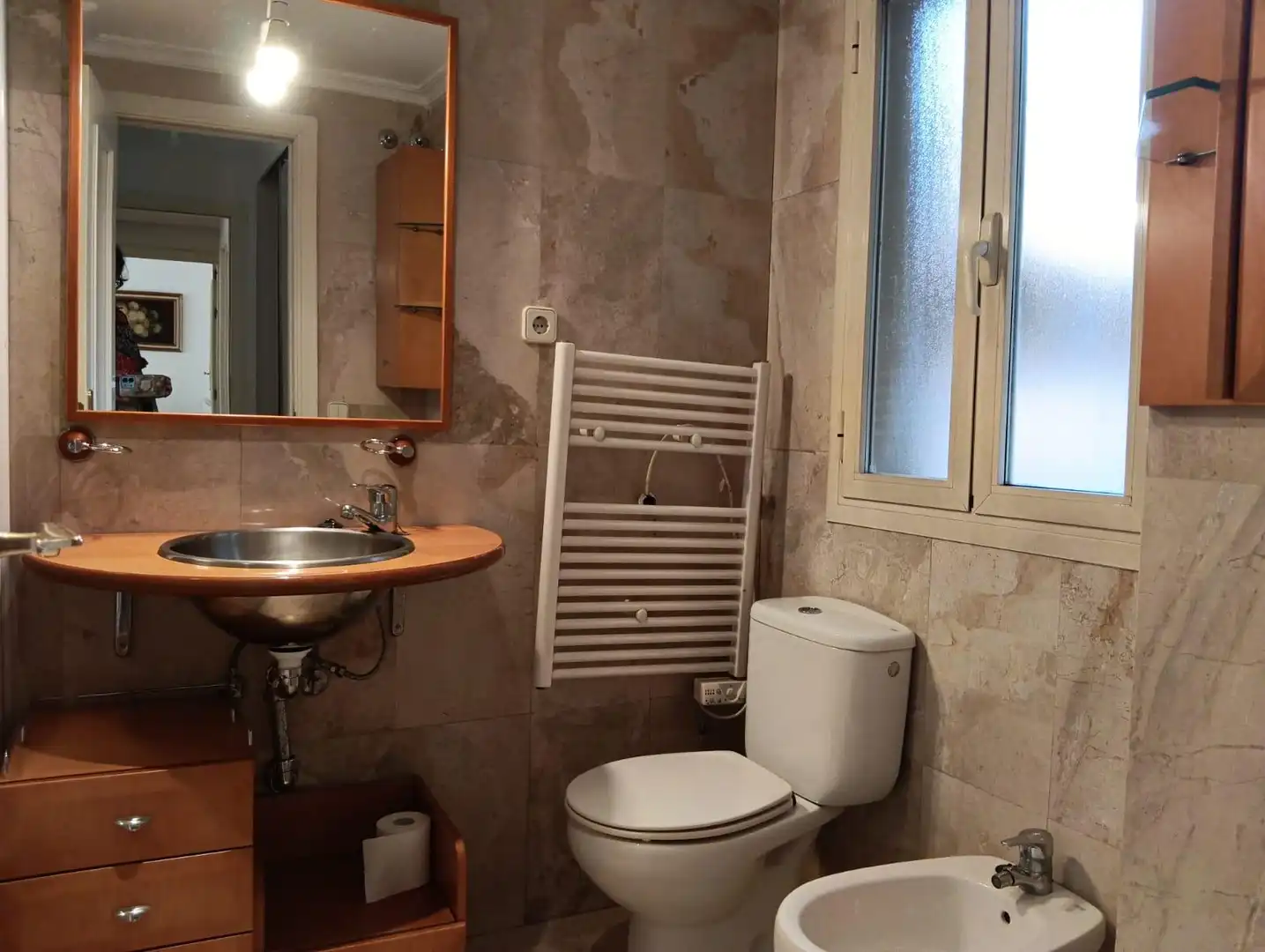 Bathroom of Flat for sale in San Lorenzo de El Escorial  with Heating, Parquet flooring and Storage room