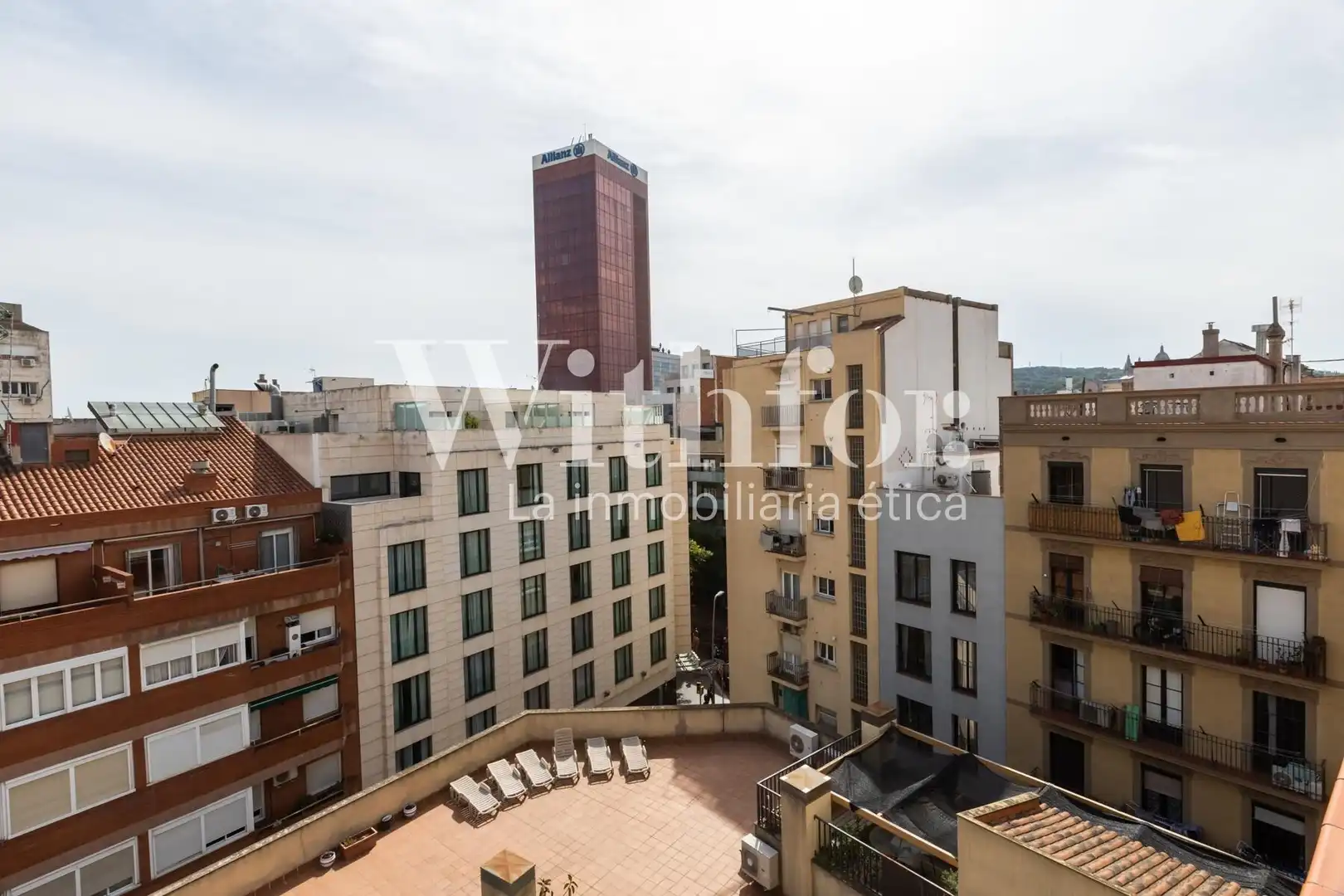 Terrace of Flat for sale in Barcelona  with Air Conditioner, Heating and Parquet flooring