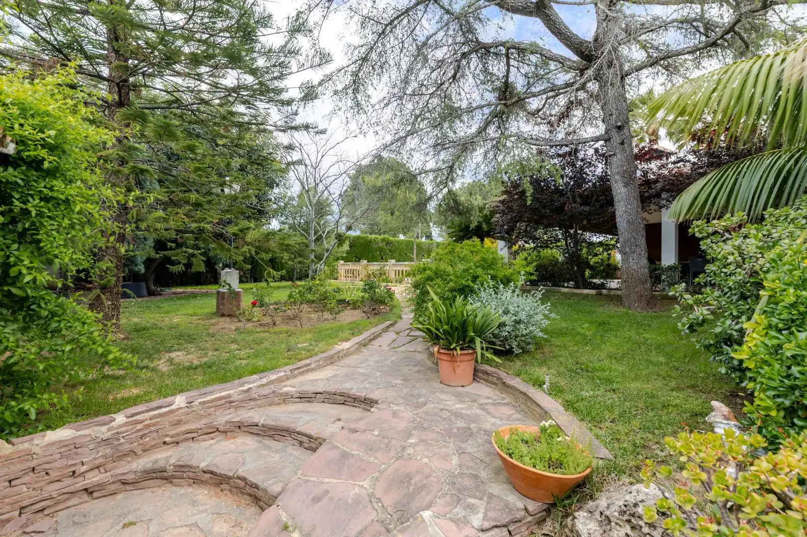 Garden of Houses for sale in L'Eliana  with Air Conditioner, Heating and Private garden