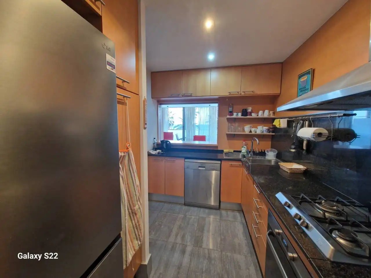 Cocina de Piso de alquiler en Cubelles con Aire acondicionado, Calefacción y Terraza