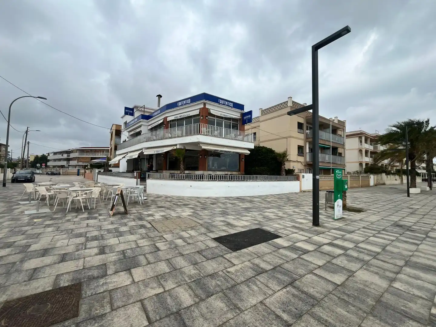 Exterior view of Flat for sale in Cubelles  with Air Conditioner, Parquet flooring and Terrace