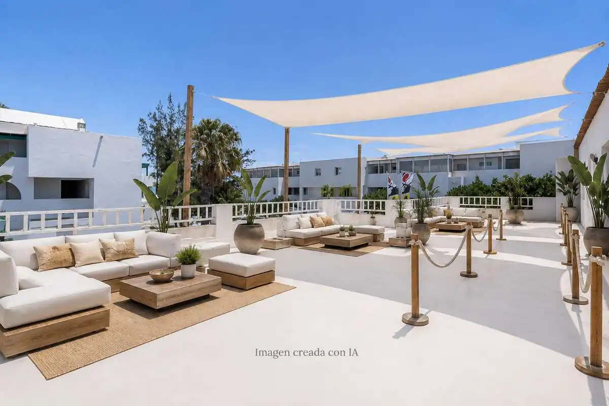 Terrasse von Geschaftsraum zum Verkauf in Teguise mit Terrasse