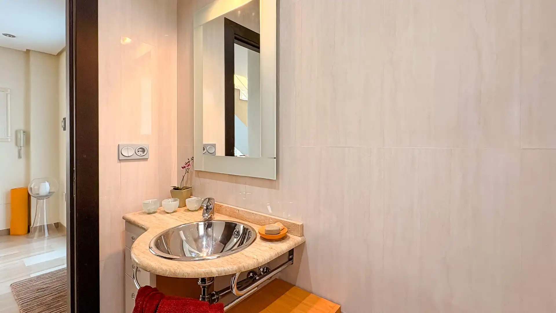 Baño de Casa o chalet en venta en Guardamar del Segura con Aire acondicionado, Jardín privado y Terraza