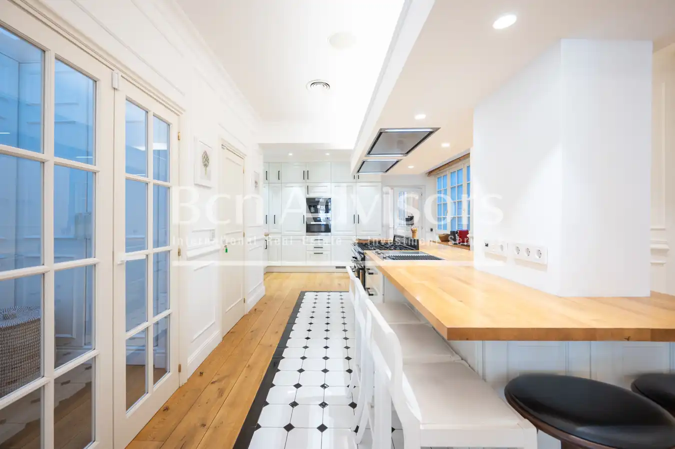 Kitchen of Attic for sale in Barcelona  with Air Conditioner, Heating and Terrace