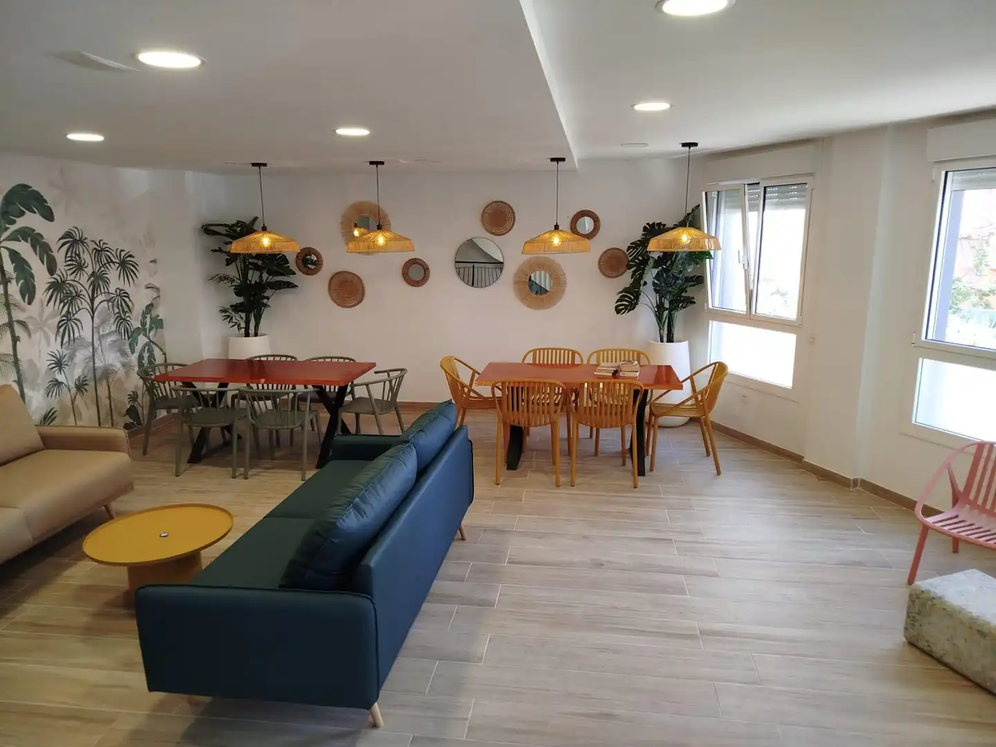 Menjador de Estudi de lloguer en Las Palmas de Gran Canaria amb Moblat