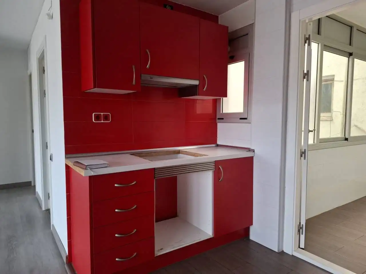 Kitchen of Attic for sale in Terrassa  with Parquet flooring