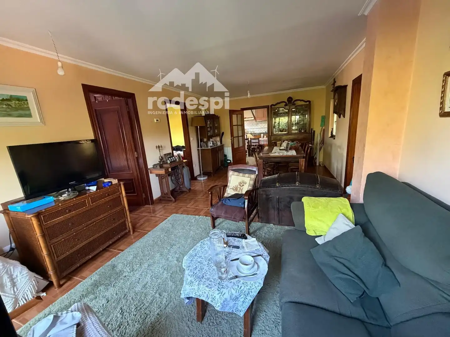 Sala de estar de Casa o chalet en venta en Covelo con Calefacción, Terraza y Piscina