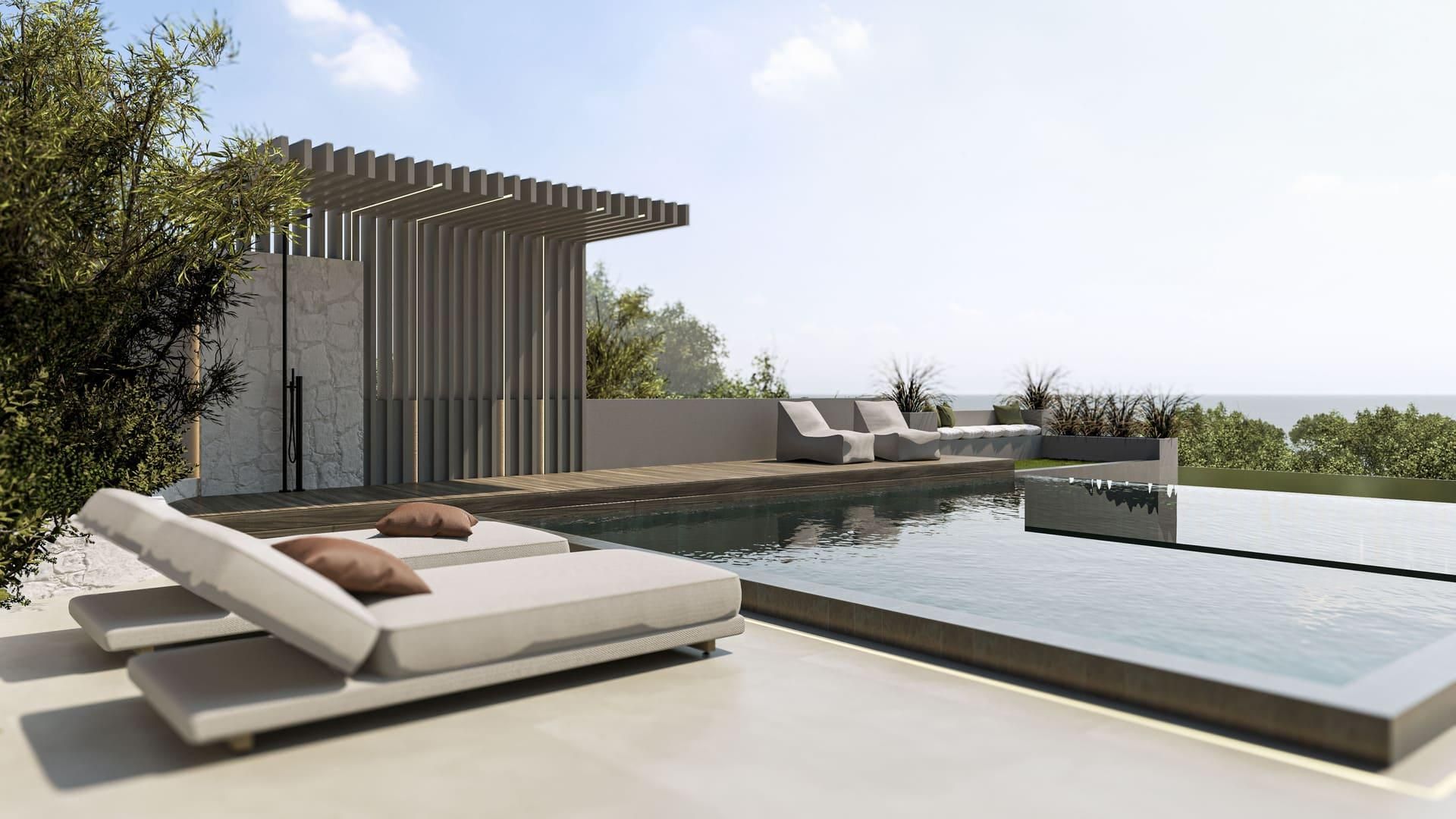 Terraza de Casa o chalet en venta en Marbella