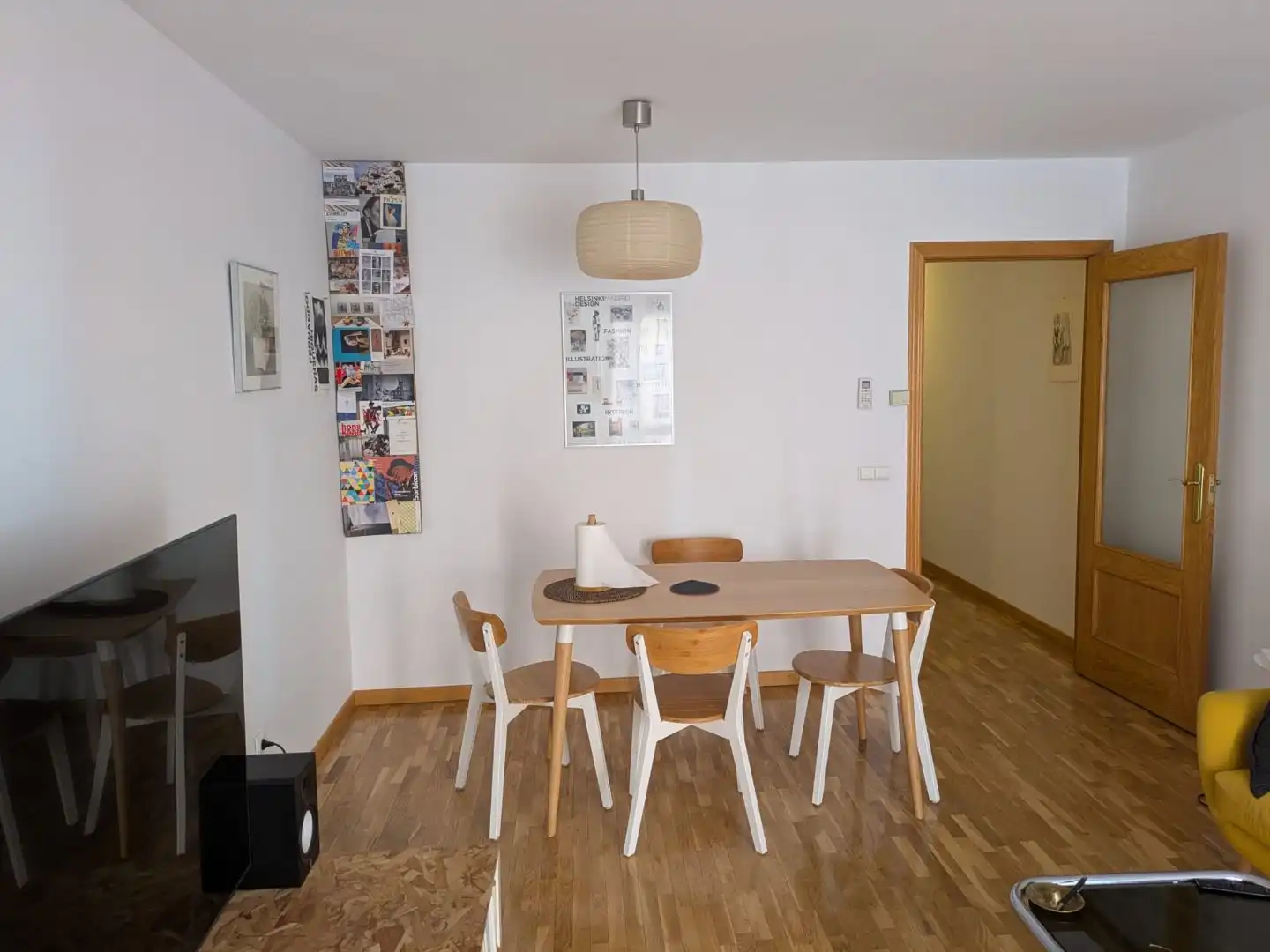 Esszimmer von Wohnung zum Verkauf in  Madrid Capital mit Klimaanlage und Balkon