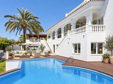 Casa con piscina en alquiler en PALMERA-SANTA MARIA GOLF 6