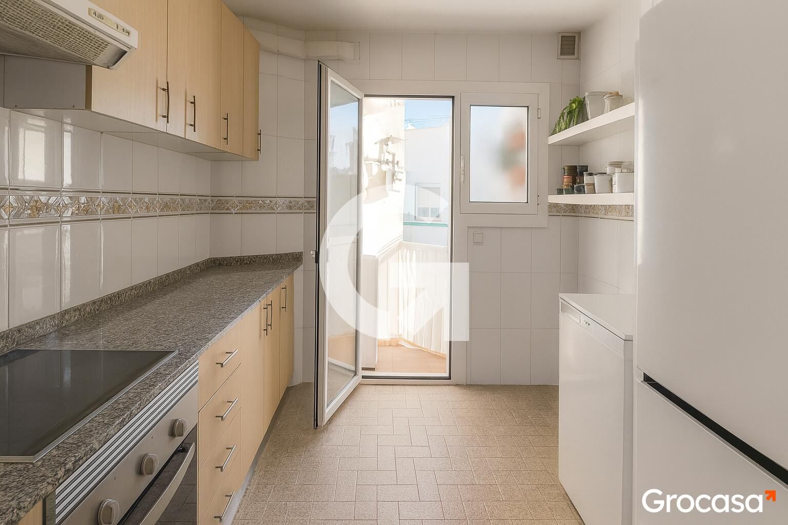 Kitchen of Flat for sale in Sant Pere de Ribes  with Heating and Balcony