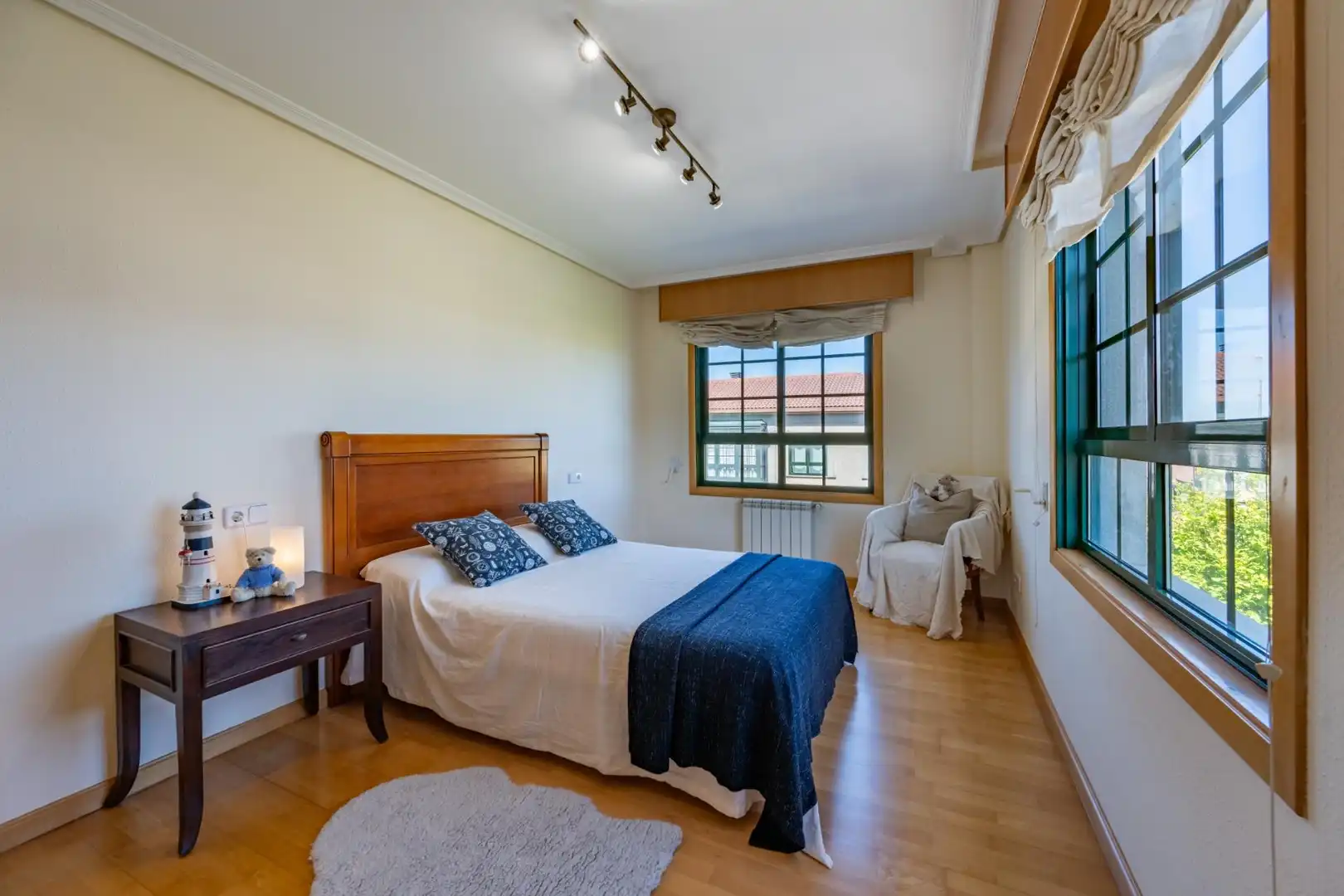 Bedroom of Detached homes for sale in A Coruña Capital   with Heating, Private garden and Storage room