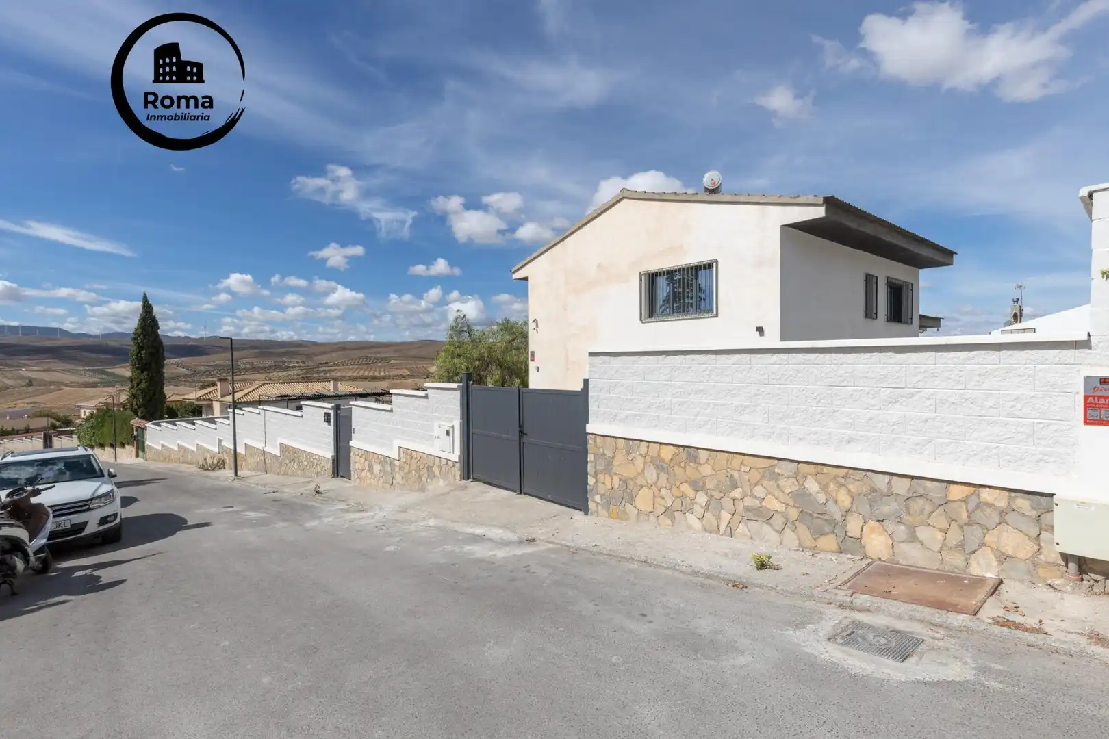 Vista exterior de Casa o chalet en venta en Padul con Aire acondicionado, Jardín privado y Terraza