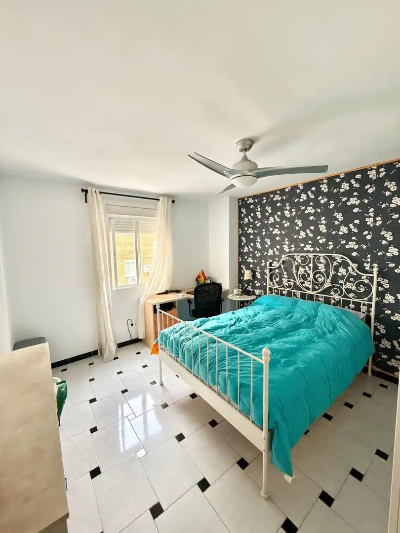 Bedroom of Flat for rent in Málaga  with Furnished