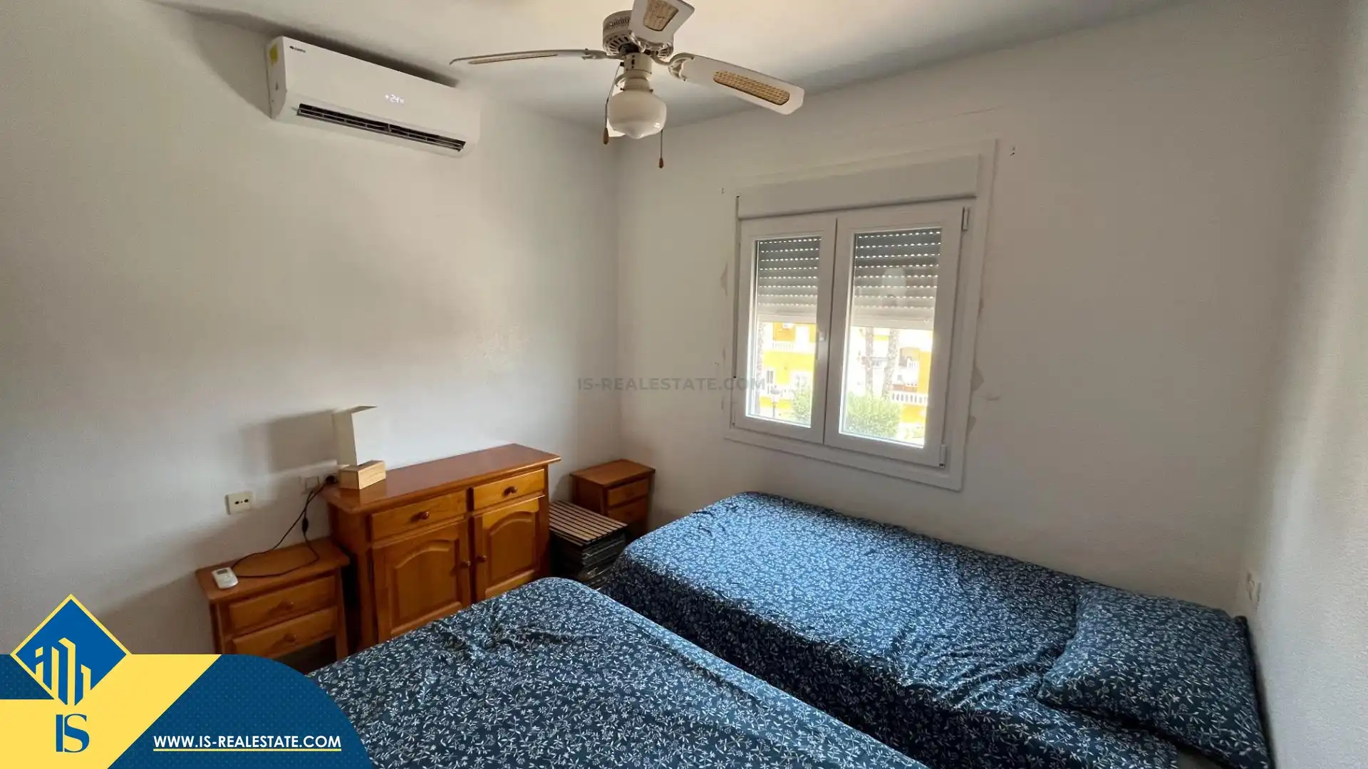 Bedroom of Flat for rent in Orihuela  with Air Conditioner, Terrace and Furnished
