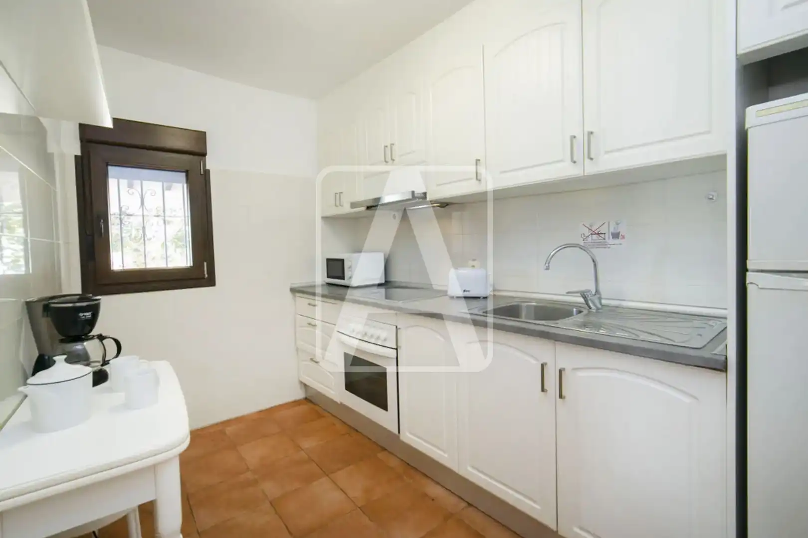 Cocina de Casa o chalet en venta en Calpe / Calp con Aire acondicionado, Calefacción y Jardín privado