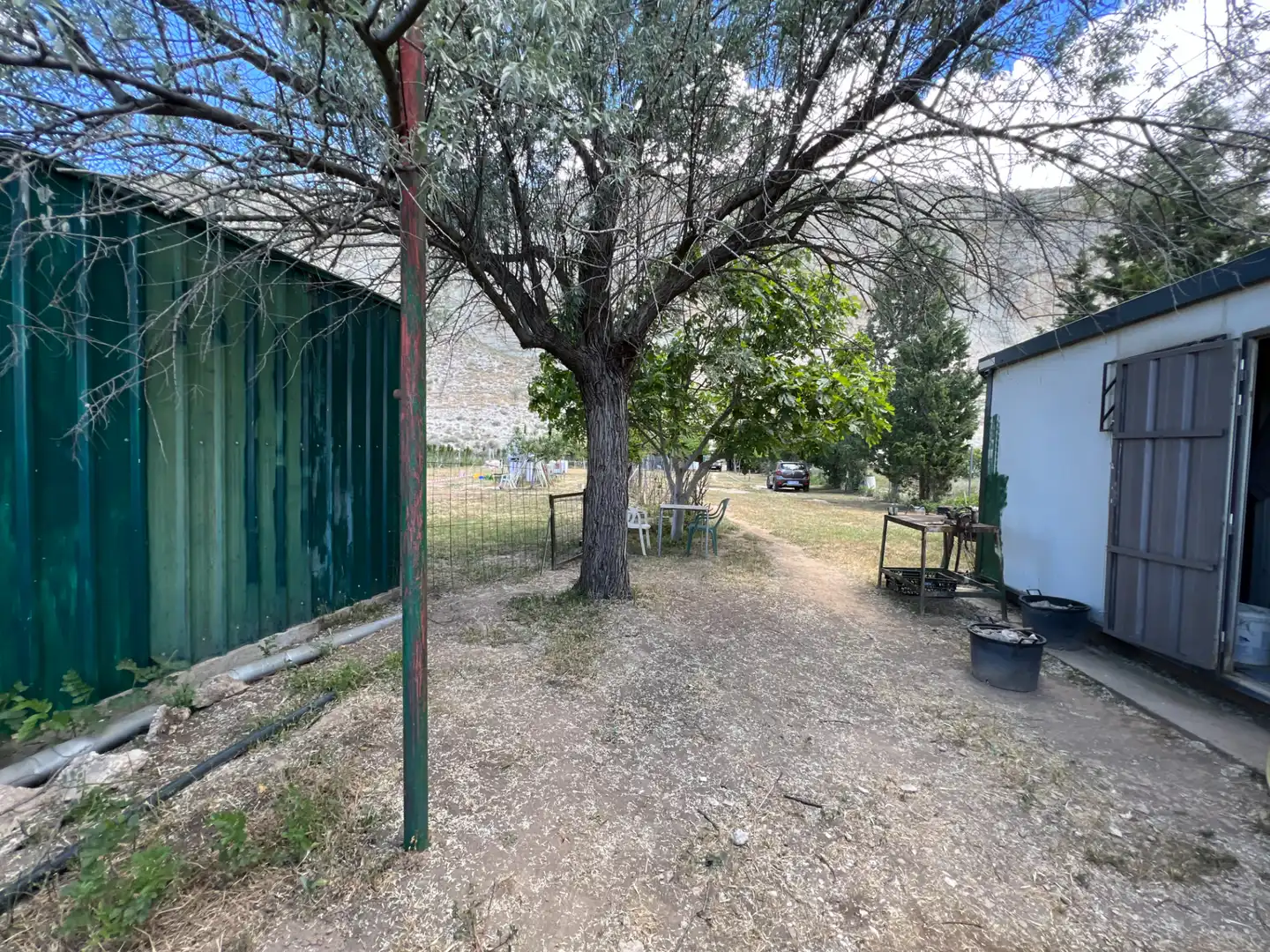 Exterior view of Land for sale in Zaragoza
