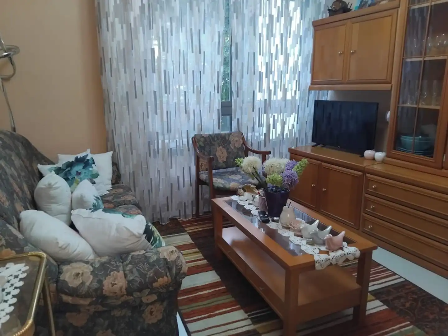 Sala d'estar de Pis en venda en Palencia amb Calefacció i Terrassa