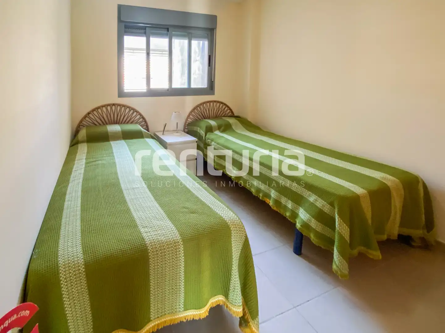 Schlafzimmer von Dachboden zur Miete in Almenara mit Klimaanlage, Privatgarten und Terrasse