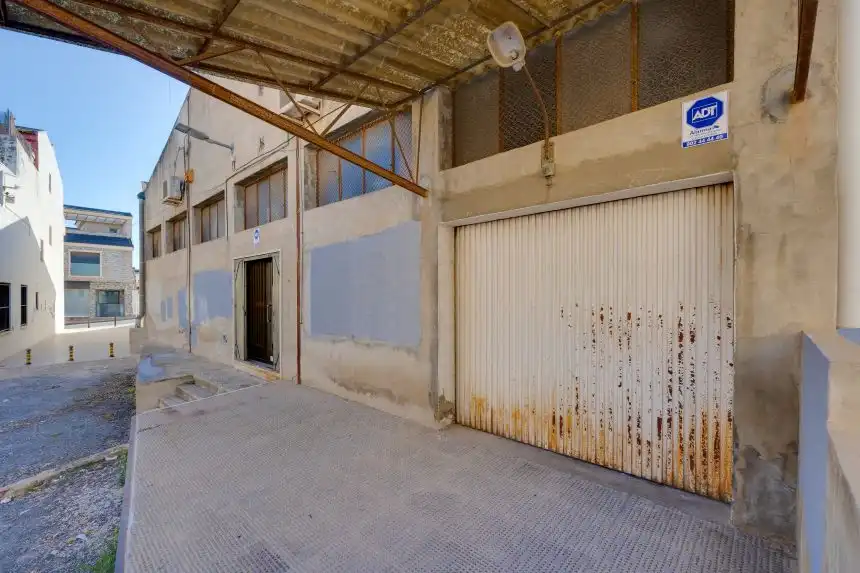 Vista exterior de Nau industrial en venda en Rojales