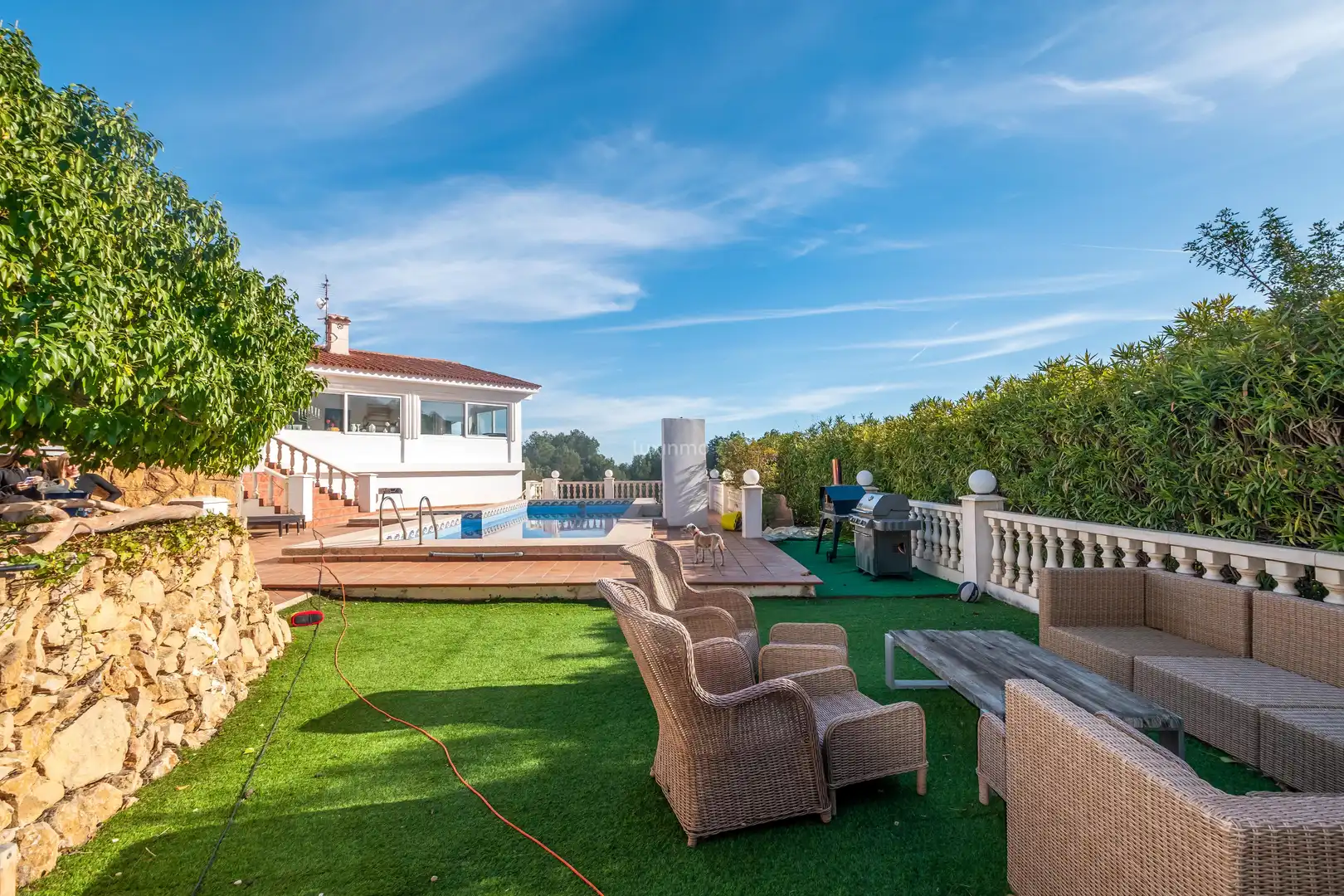 Terraza de Casa o chalet en venta en La Nucia con Aire acondicionado, Trastero y Piscina
