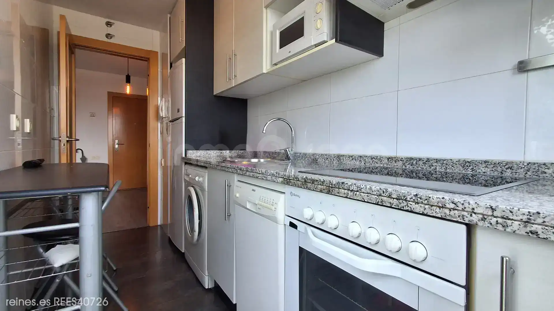 Cuina de Apartament de lloguer en Siero amb Calefacció