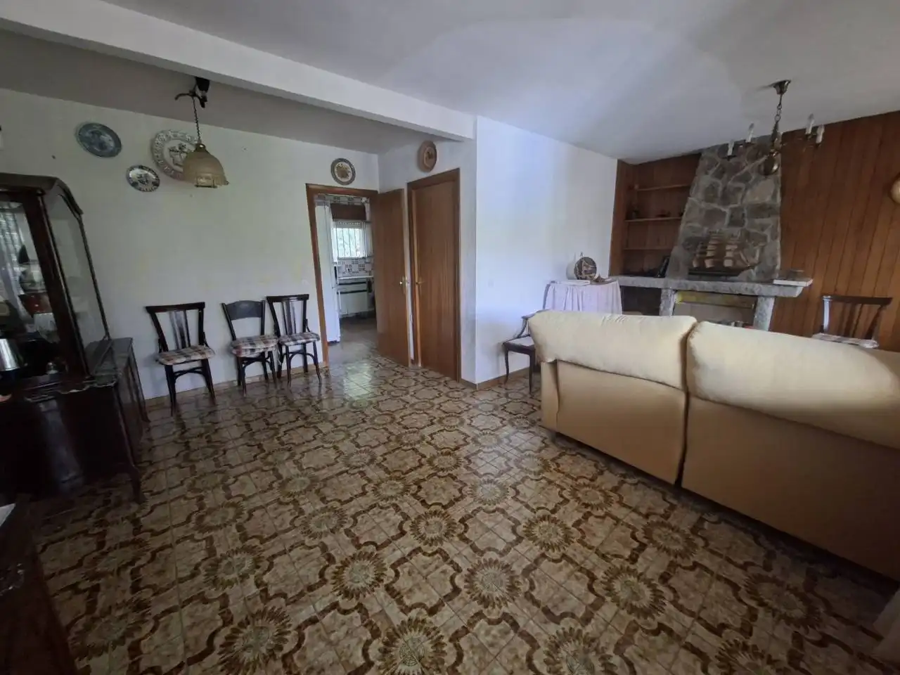 Sala de estar de Casa o chalet en venta en Moralzarzal con Calefacción, Jardín privado y Terraza