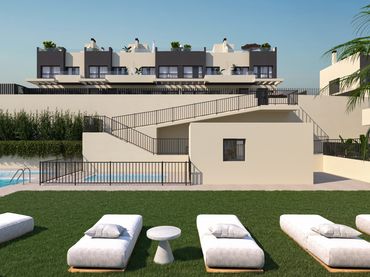 Neubau-Reihenhaus mit Balkon zum Verkauf in Avenida Condado de Huelva 118