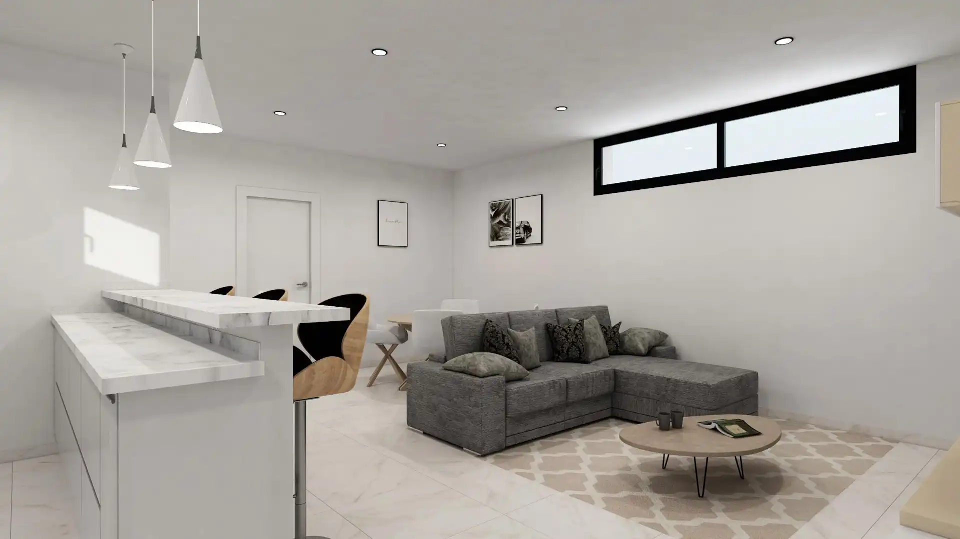 Sala de estar de Casa o chalet en venta en La Nucia