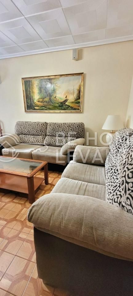 Living room of Flat for sale in Alicante / Alacant  with Air Conditioner, Heating and Furnished