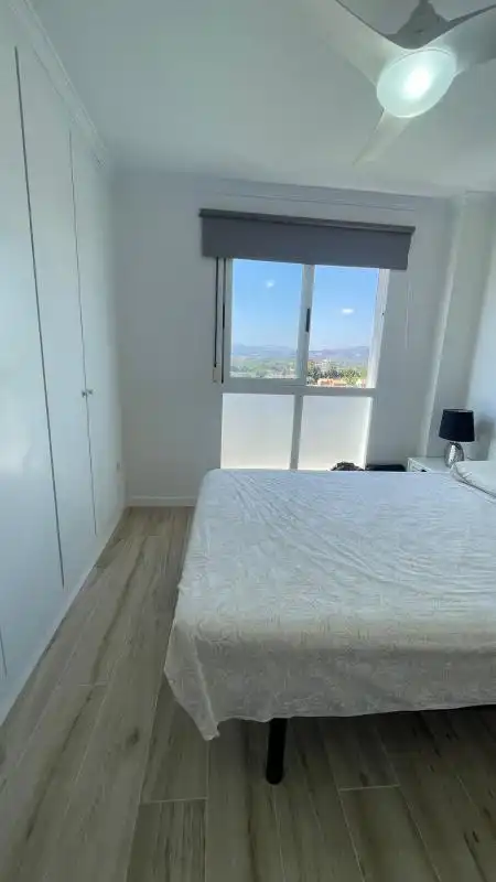 Schlafzimmer von Wohnung zur Miete in Canet d'En Berenguer mit Klimaanlage, Heizung und Privatgarten