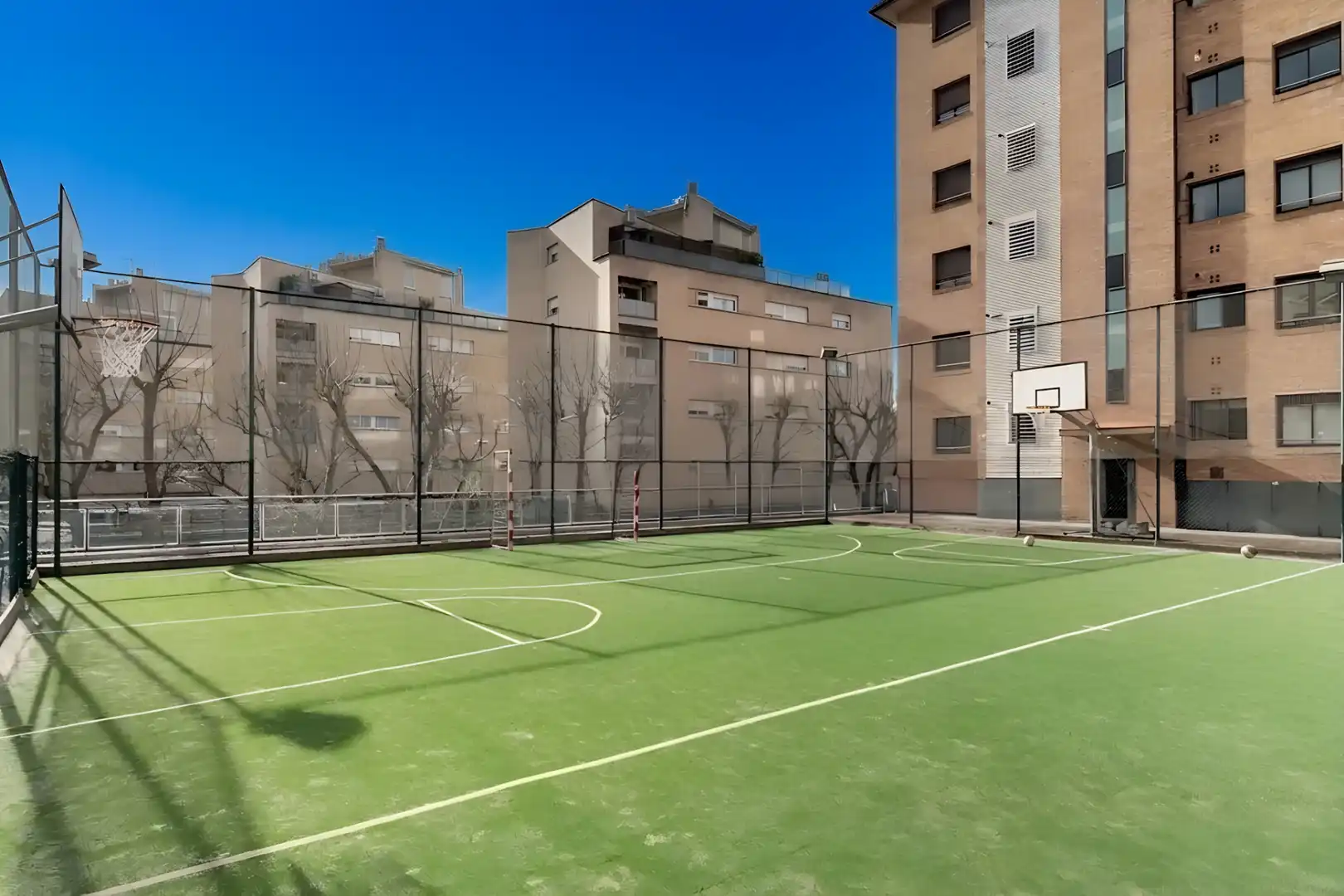 Parking of Flat for sale in Sant Cugat del Vallès  with Air Conditioner, Heating and Parquet flooring