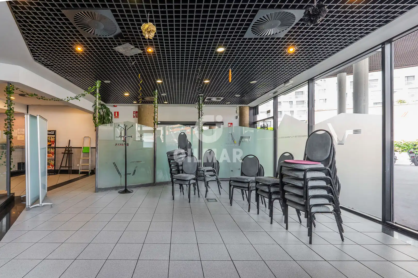 Terrasse von Geschaftsraum zum Verkauf in  Madrid Capital mit Heizung