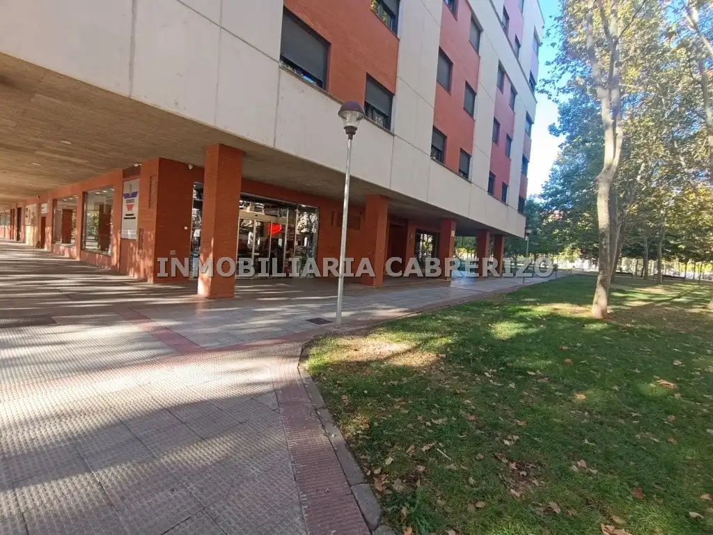 Vista exterior de Local de lloguer en  Logroño amb Aire condicionat, Calefacció i Parquet