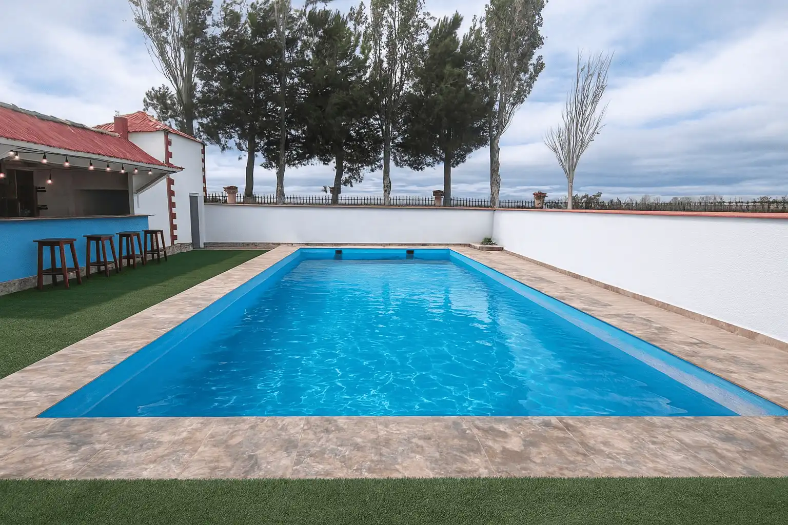 Swimming pool of Houses for sale in La Roda  with Private garden, Terrace and Swimming Pool