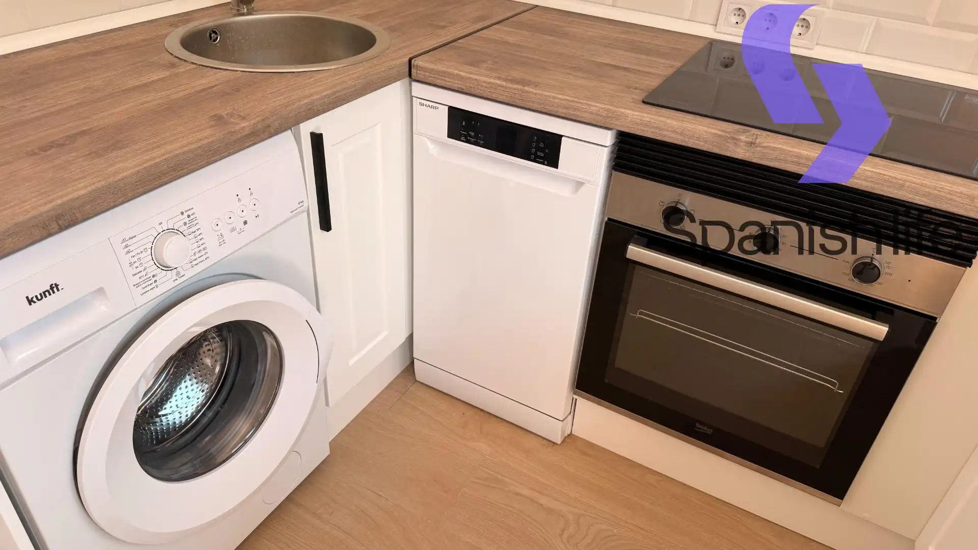 Cocina de Apartamento en venta en Benidorm