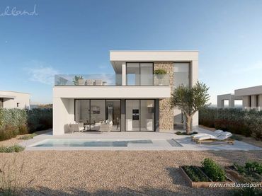 Villa mit Pool zum Verkauf in Hacienda del Álamo Golf