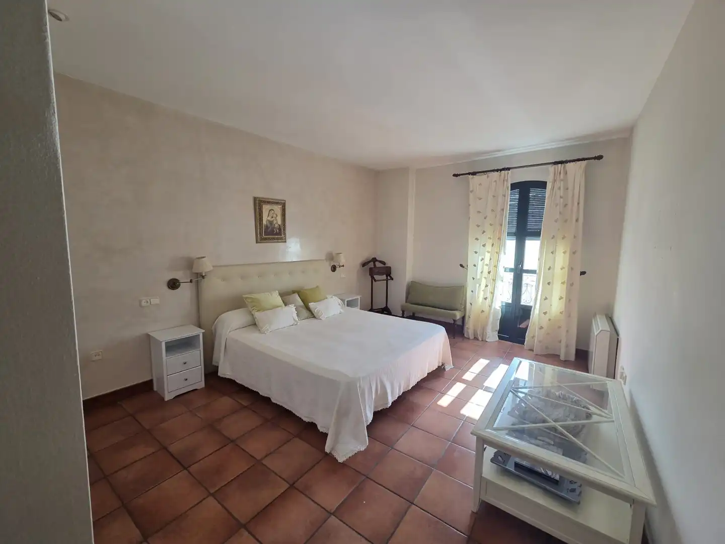 Bedroom of Flat for rent in Olivenza  with Air Conditioner, Heating and Furnished