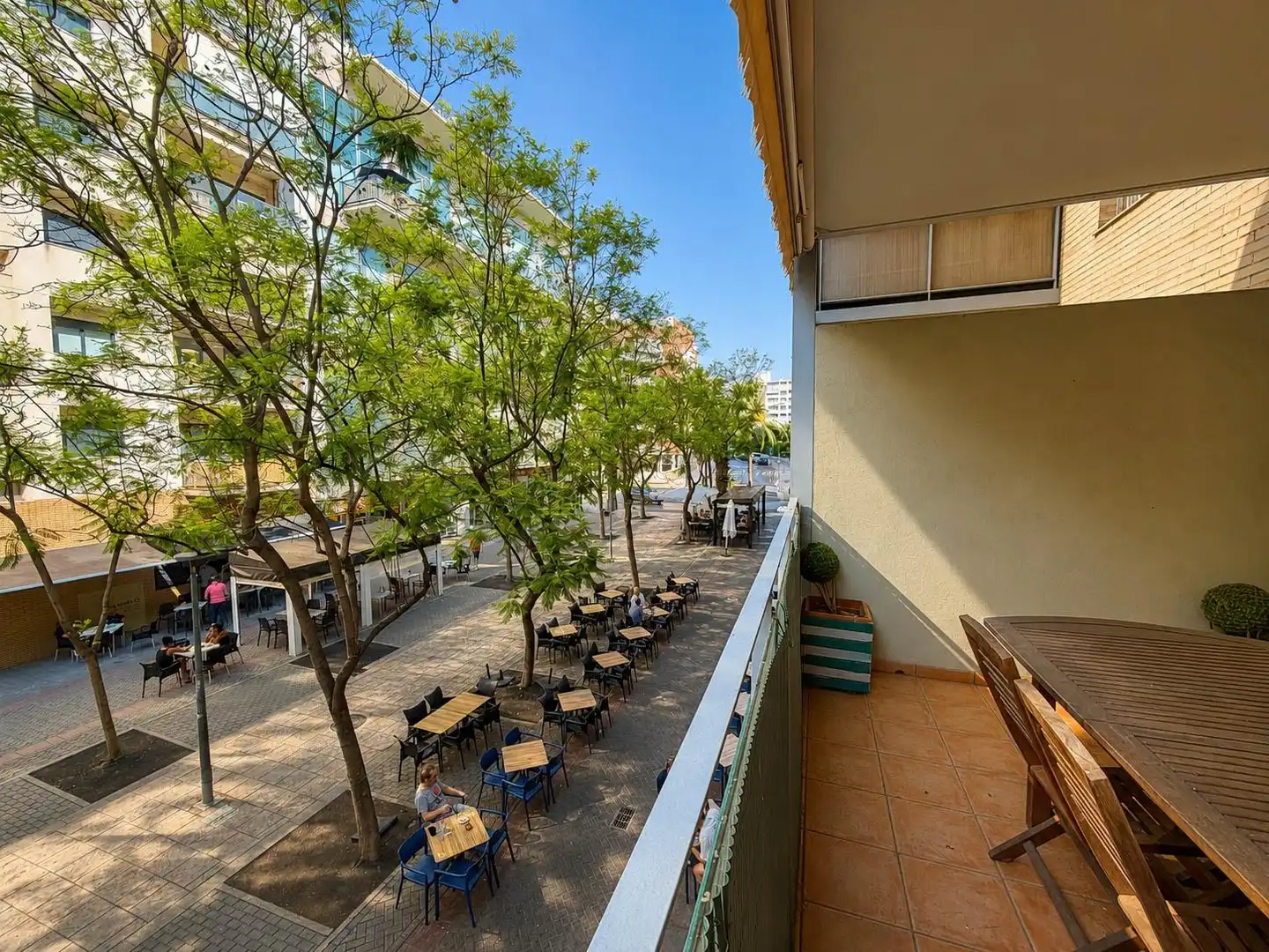 Terrasse von Wohnung zur Miete in Paterna mit Klimaanlage, Heizung und Parkett