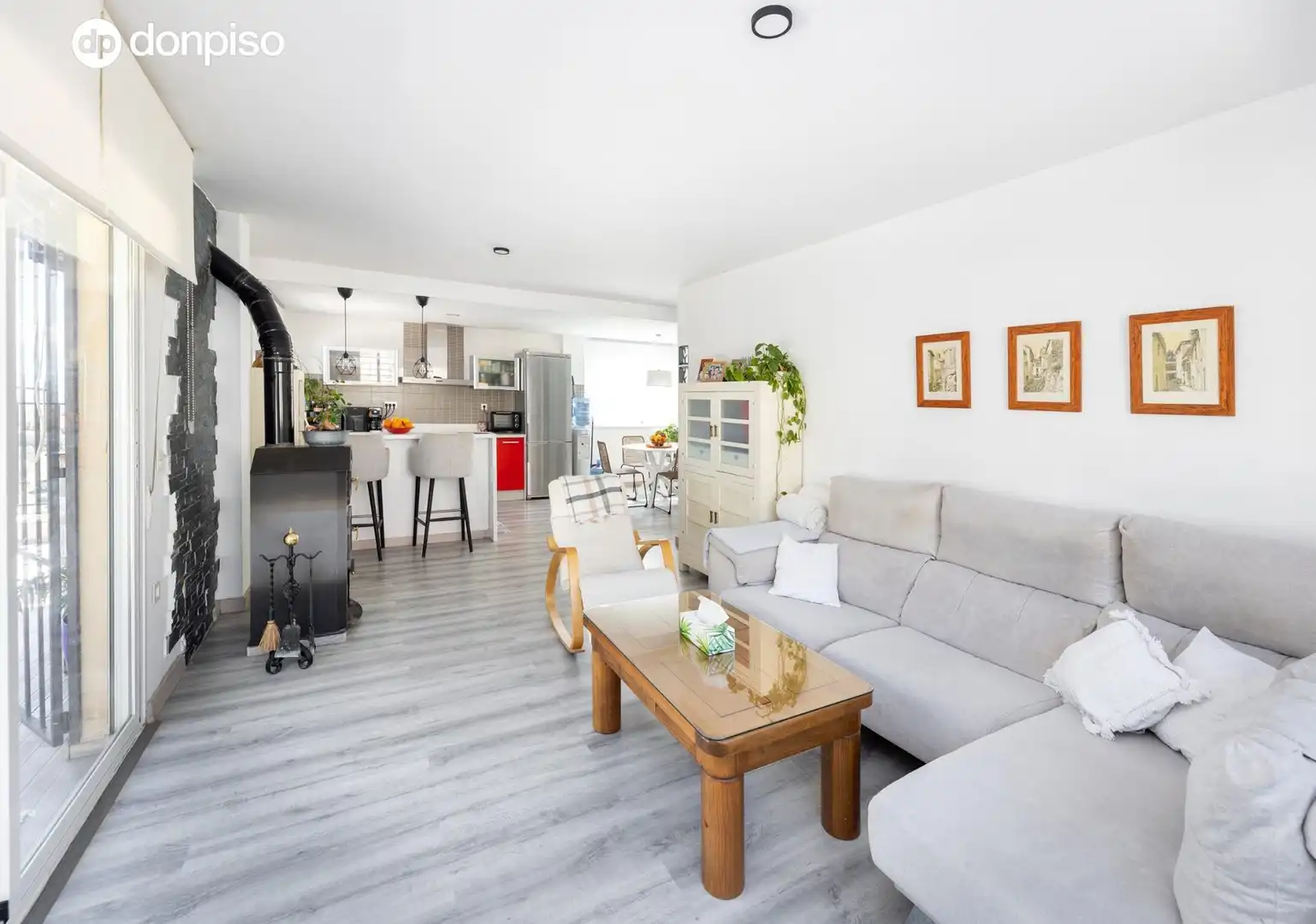 Sala de estar de Casa o chalet en venta en Nívar con Terraza