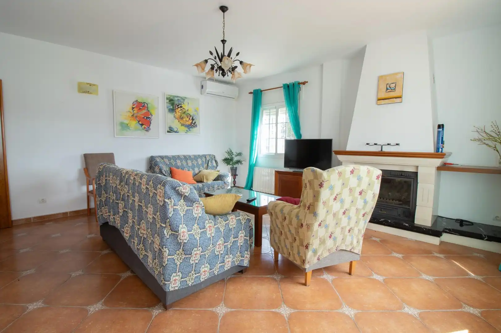 Sala de estar de Casa o chalet en venta en Cómpeta